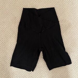 Aerie Black Bike Shorts